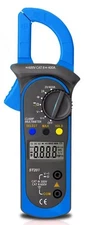 Digital Multimeter Tester AC Volt Ohm Amp Clamp Meter Auto Range LCD Handheld