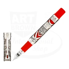 Montegrappa Limited Edition Monopoly 85th Fountain Pen, Resin, Red, ISMXA3SE