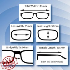 Boost Eyewear 6 Pack Reading Glasses Black Traditional 1.75