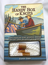 The Handy Box of Knots - Illustrated Knot Tying Kit by Randy Penn 2008 NIB
