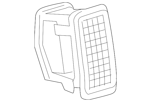 Genuine Nissan Air Vent Grille 68761-1PA0A