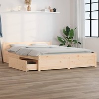 Bett Mit Schubladen 120X200 Cm
