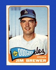 1965 Topps Set-Break #416 Jim Brewer EX-EXMINT *GMCARDS*