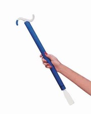 Dress E-Z Dressing Aid 24" with Shoehorn S-Hook and Foam Handle