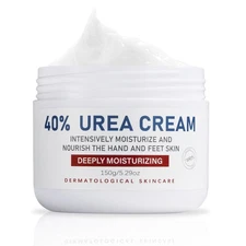 OUKEYA Urea Cream 40% For Cracked Feet & Hands Moisturizer Repair Cream 5.29oz​