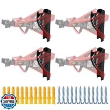 Racewill 4 Packs Jack Stand Holder Wall Mount Organizer Bracket R