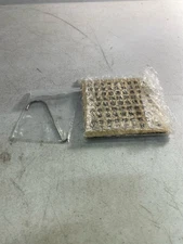 Newport Brass 233-401/04 4" Satin Brass Square Shower Drain Grid