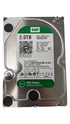 Western Digital WD Green 2TB Internal 3.5'' SATA HDD - WD20EZRX