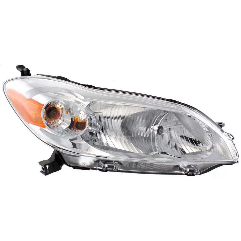 Headlight Set For 2009-2014 Toyota Matrix Left and Right Headlamp With Bulb 2Pc - Image 2 of 4