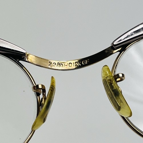 VTG American Optical Glasses Cat Eye 1/10 12k GF Gold Filled AO Perfect Mate MCM - Picture 6 of 21