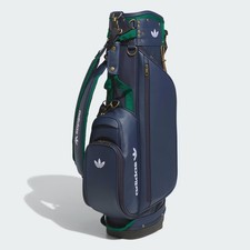 adidas gazelle silver green womens adidas Golf Originals Caddy Stand Bag - Bluebird/White - JH1231