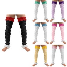 Men Leg Warmers Footless Socks Halloween Stockings Party Soft Cosplay Stylish