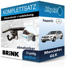 Für Mercedes GLK 08- BRINK Anhängerkupplung abnehmbar + 13polig E-Satz neu Für Mercedes GLK 08- BRINK Anhängerkupplung abnehmbar + 13polig E-Satz neu