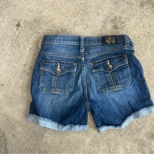 Rock Republic Dark Wash Stinger Denim Shorts Size 2