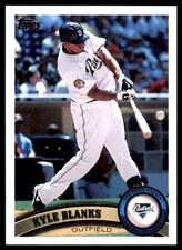 Kyle Blanks 2011 Topps #627 San Diego Padres MLB READ FREE SHIPPING AutographDen