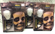 Vintage 1996 Halloween Makeup Lot Of 7 Skull Makeup Kits Deadstock