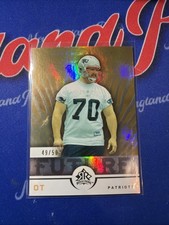 2005 Logan Mankins Upper Deck Reflections Rookie RC /50 Gold #217 Patriots