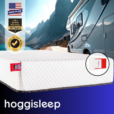 6'' RV Gel Memory Foam Mattresses - Various Sizes - hoggisleep NEW