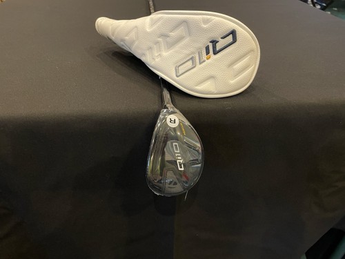 Hybride Taylormade Qi10 Rescue 22° - 4H, Manche Régulier Ventus, Gauche - Occasion