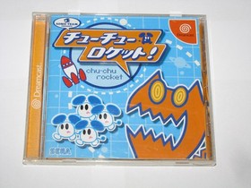 Chu Chu Rocket (Japanese) Sega Dreamcast Japan import sticker reg card US Seller