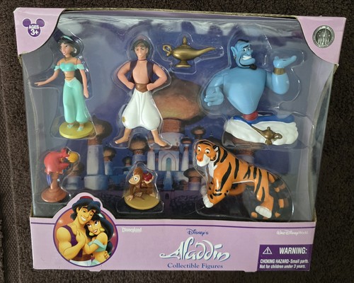 VINTAGE! Authentic Disney Parks Aladdin Collectible Figures - New In ...