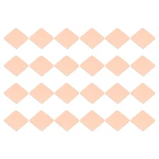 24 Pcs Heatsink Copper Pad Shim IC Chipset GPU Thermal Heatsink (15x15x0.4mm)