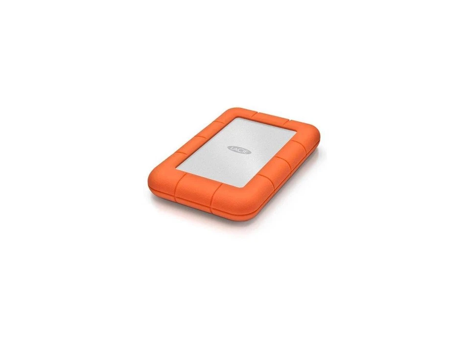 LaCie 2TB Rugged Mini External Hard Drive USB 3.0 Model LAC9000298 Orange - Image 3 of 4