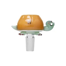 Turtle Thick Glass Male Bowl Slide 14mm Water Pipe Bong Hookah Bubbler