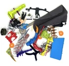 Vintage 1980's-90's ACTION FIGURE PARTS AND ACCESSORIES LOT TMNT & STARRIORS....