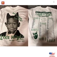 TrendingTyler the Creator Chromakopia Tour Concert 2025 short sleeve shirt KV373
