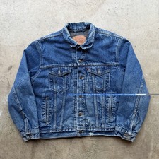 Vintage Levi’s 70506 Blanket Lined Denim Jacket USA Made 1992 Type 3 Trucker L