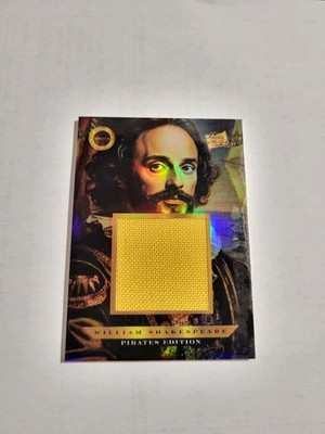 William Shakespeare Relic Patch 2025 Pieces Of The Past Pirates Edition RAR