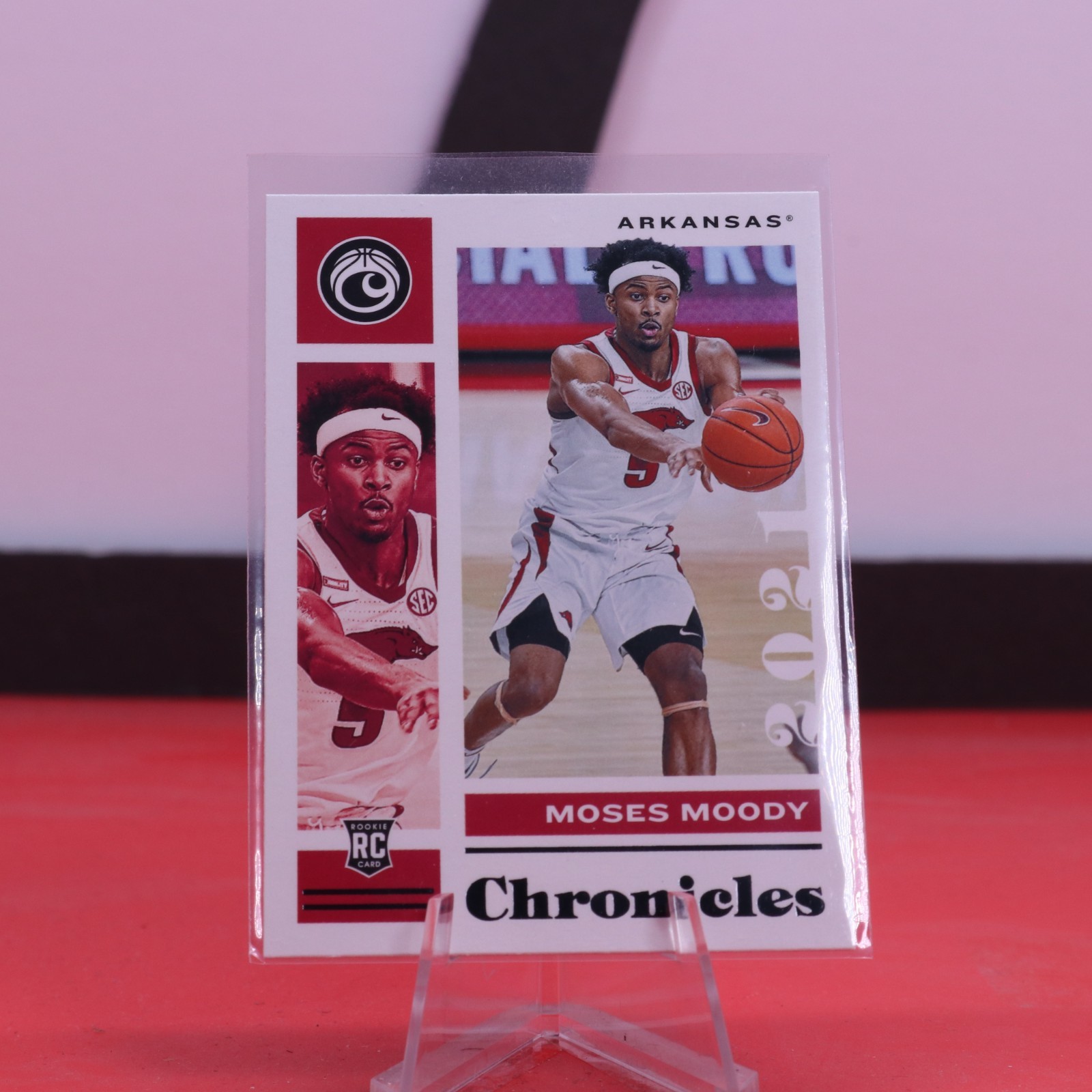 2021-22 Panini Chronicles Draft Picks Black 11 Moses Moody