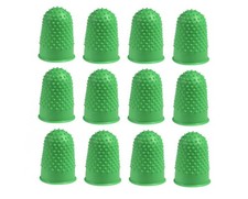 Q-Connect Thimblettes Size 0 Green Pack of 12 1 Green