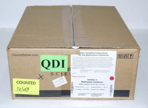 Thermo Scientific SH30658.13 Labtainer BioProcess Container 10 Pack 250mL New