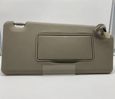 2008-2015 Nissan Rogue Passenger Visor Sunvisor Beige Illumination OEM C02B23063