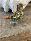 Beautiful Murano Glass Art Glass Duck Figurine made in Italy