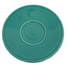 Fiesta Style Turquoise Blue Jumbo Saucer Plate 6.75" Homer Laughlin HLC