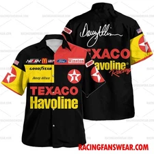 Davey Allison Nascar 1990s Racing Uniform Apparel Clothes Hawaiian  Shirts