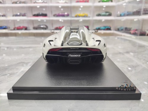 GT Spirit 1:18 Koenigsegg Regera Gray Black top simulation resin car model - Picture 11 of 18