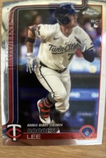 2025 Topps Chrome Update Series - Rookie Debut Brooks Lee #USC6 (RC)