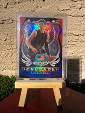 2020 LAMELO BALL Panini Draft Picks Crusade Red White Blue Prizm RC #83 Hornets