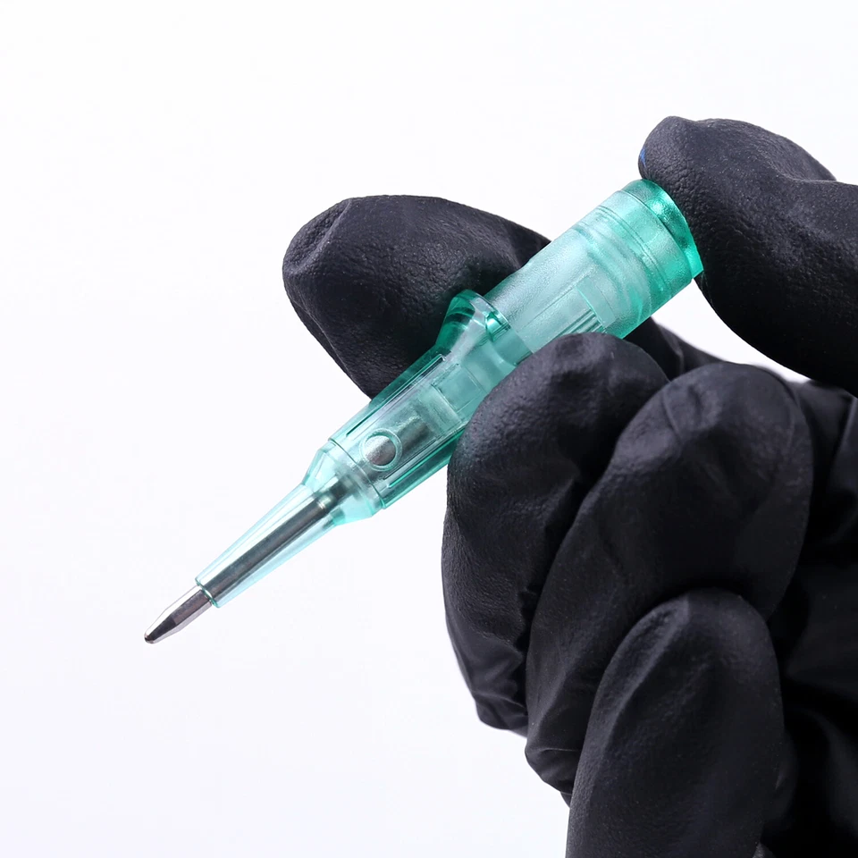 20PCS/50PC Spark Ballpoint Pen Cartridge Practice Tattoo Cartridge Needle Sketch - Image 3 of 4