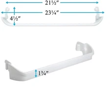 Bottom Door Rack Bar 240535101 for Frigidaire FRT15B3AW9 FFTR1713LW0 LFHT1513LW5