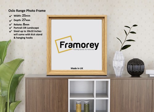 Sqaure Size Picture Frames Oslo Range With or Without White Mount - Picture 45 of 79