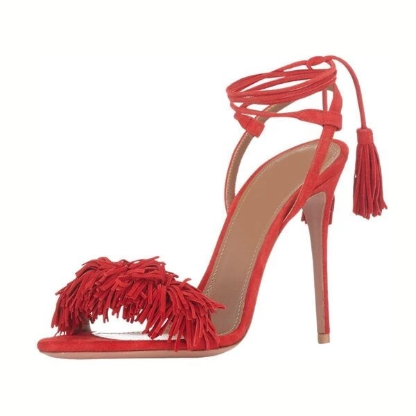 Fringe heels discount
