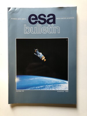 ESA Bulletin #64 Nov 1990 - European Space Agency Journal Magazine NASA Space