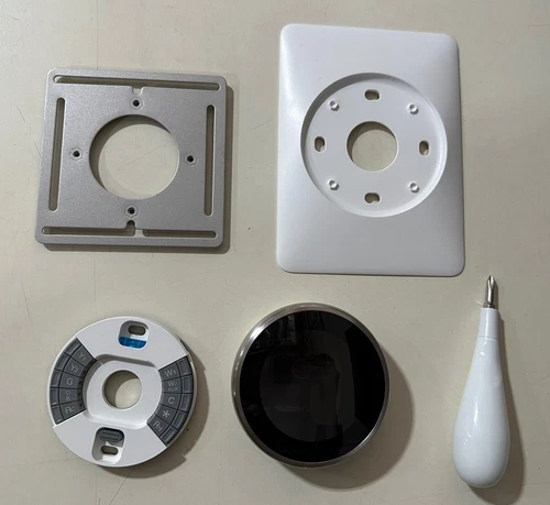 Google Nest 3rd Gen Smart Learning Thermostat - Stainless Steel (T3007ES)