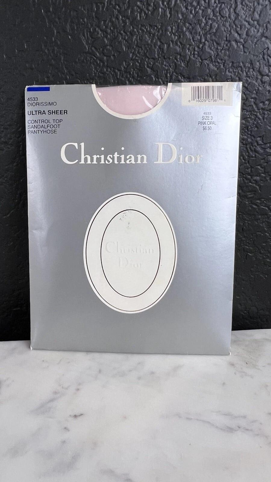 Neuf avec étiquettes culotte vintage Christian Dior 4533 Diorissimo Mauve taille 3 ultra pure