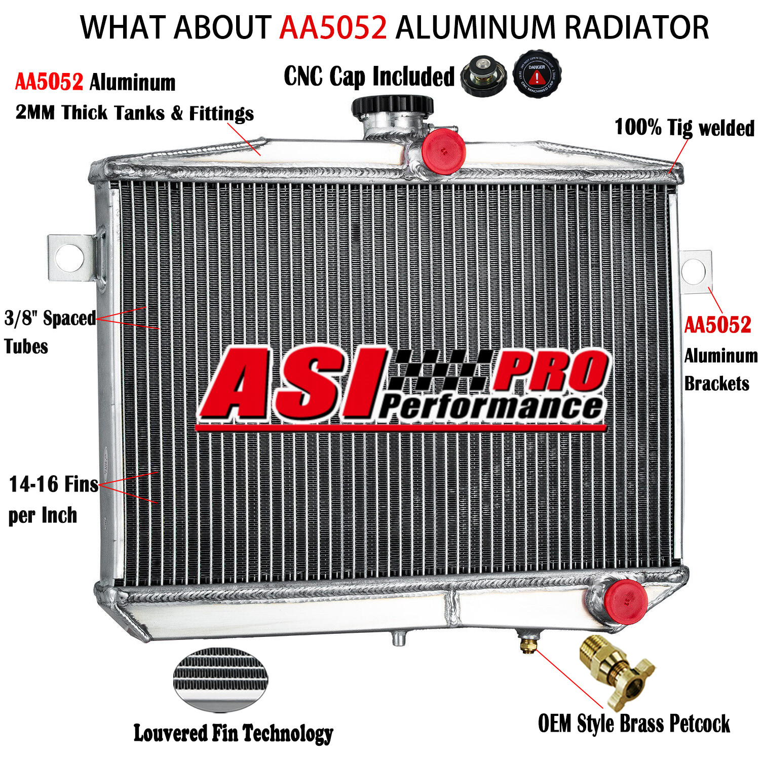 4 Row Aluminum Radiator For 1959-1970 1960 1969 Volvo Amazon P1800 W/B18 B20 GT
